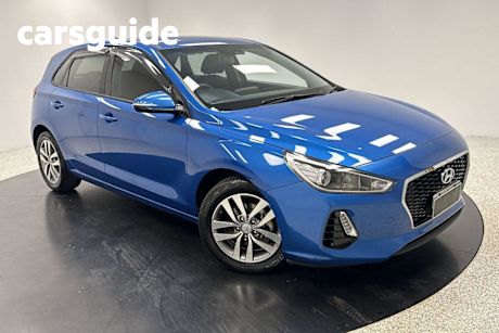 Blue 2017 Hyundai I30 Hatchback Active