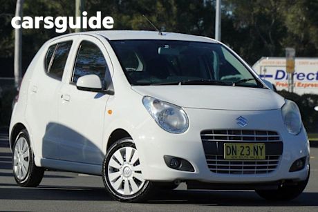 White 2013 Suzuki Alto Hatchback GL