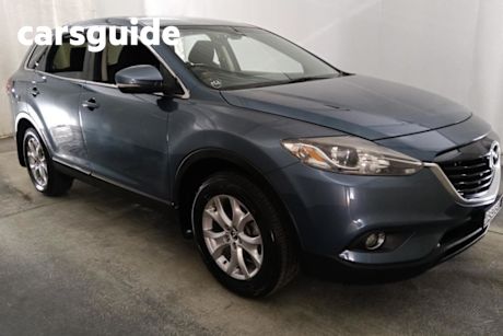 Blue 2014 Mazda CX-9 Wagon Classic (fwd)