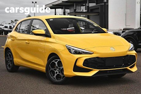 Yellow 2025 MG MG3 Hatch Excite