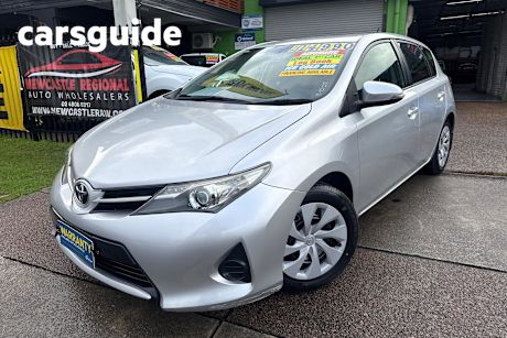 Silver 2012 Toyota Corolla Hatch