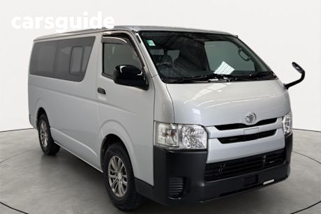 Silver 2020 Toyota Hiace Commercial DX