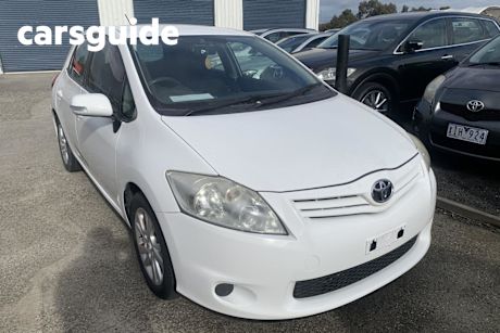 White 2011 Toyota Corolla Hatchback Ascent
