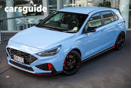 Blue 2024 Hyundai I30 Hatchback N Premium With Sunroof