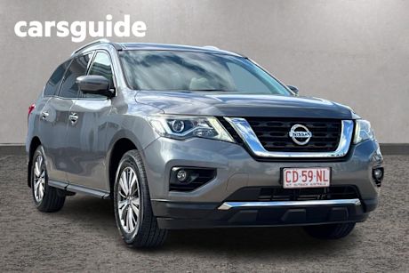Blue 2018 Nissan Pathfinder Wagon ST-L (4WD)