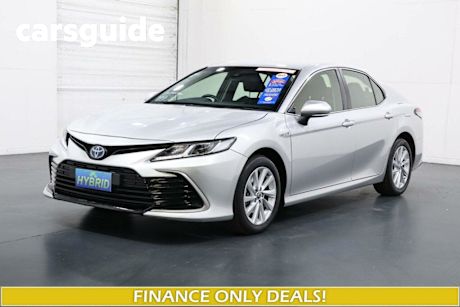 Silver 2023 Toyota Camry Sedan Ascent Hybrid