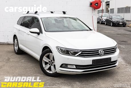 White 2015 Volkswagen Passat Wagon 132 TSI