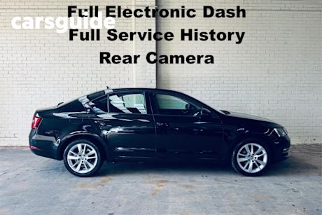 Black 2020 Skoda Octavia Sedan 110 TSI Base