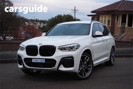 White 2019 BMW X3 Wagon M40I IND Collection