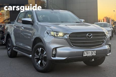 Silver 2024 Mazda BT-50 Dual Cab Pick-up GT (4X4)