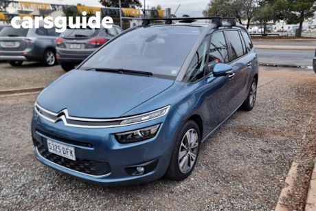 Blue 2016 Citroen Grand C4 Picasso Wagon Intensive 110 HDI