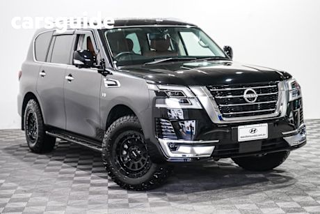 Black 2023 Nissan Patrol Wagon TI-L (4X4)