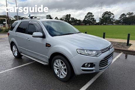 Silver 2011 Ford Territory Wagon Ts (4X4)