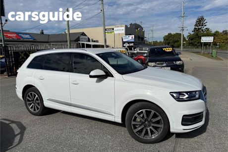 White 2016 Audi Q7 Wagon 3.0 TDI Quattro