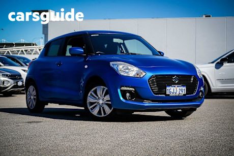 Blue 2017 Suzuki Swift Hatchback GL Navigator