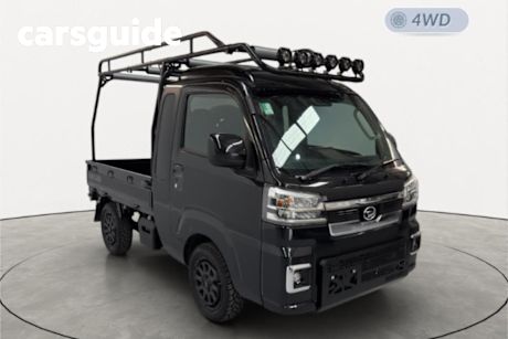 Black 2024 Daihatsu Hijet Ute Tray Jumbo Extra 4WD