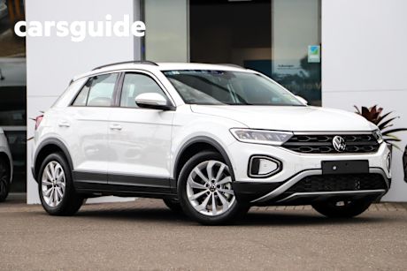 White 2025 Volkswagen T-ROC Wagon TSI110 Citylife