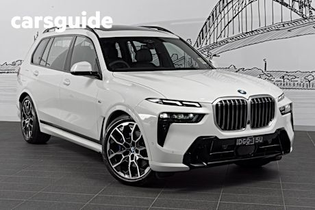 White 2025 BMW X7 Wagon Xdrive40D M Sport Mhev