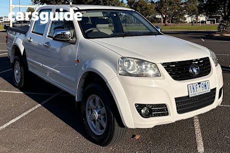 White 2012 Great Wall V200 Dual Cab Utility (4X4)