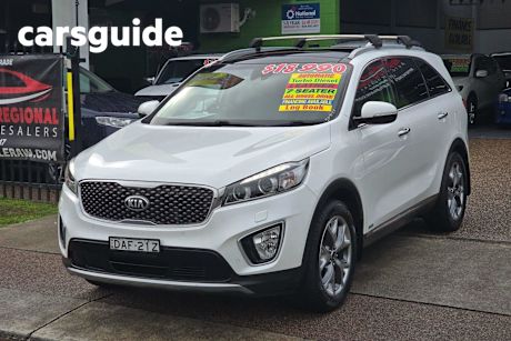 White 2015 Kia Sorento Wagon Platinum (4X4)