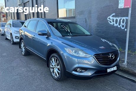 Blue 2013 Mazda CX-9 Wagon Luxury (fwd)