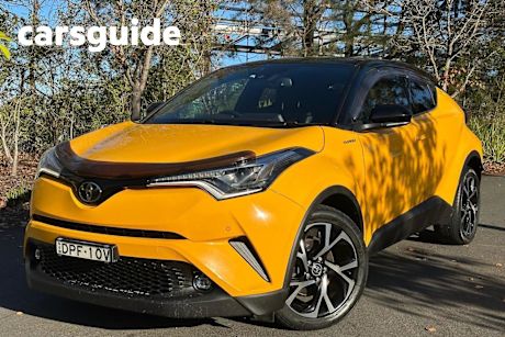 Yellow 2017 Toyota C-HR Wagon Koba (awd)