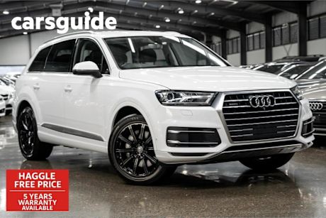 White 2015 Audi Q7 Wagon 3.0 TDI Quattro