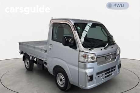 Silver 2024 Daihatsu Hijet Ute Tray Extra 4WD