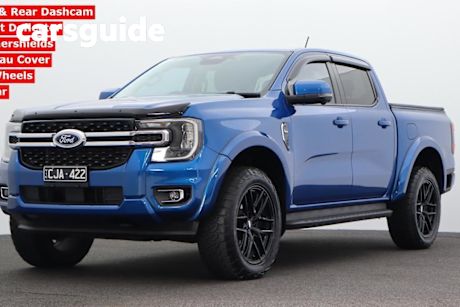 Blue 2023 Ford Ranger Double Cab Pick Up XLT 2.0 (4X4)