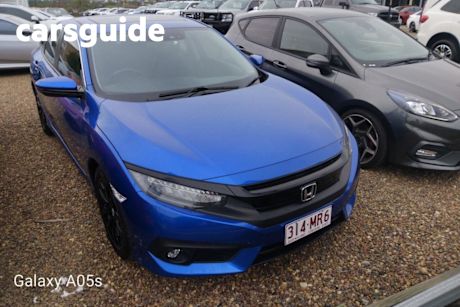 Blue 2016 Honda Civic Sedan VTI-LX