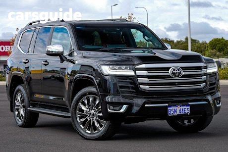 Black 2022 Toyota Landcruiser Wagon LC300 Sahara ZX (4X4)