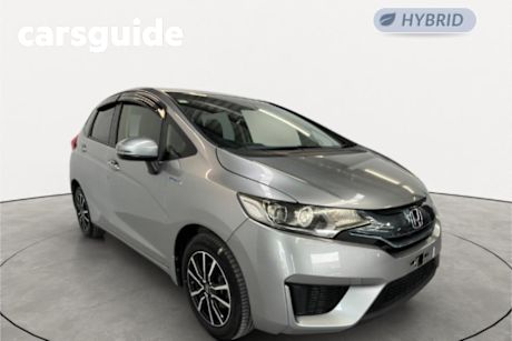 Silver 2015 Honda Fit Hatch HYBRID L PKG