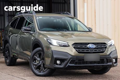 Green 2020 Subaru Outback Wagon 2.5I AWD