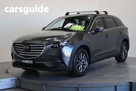 Grey 2021 Mazda CX-9 Wagon Touring (fwd)