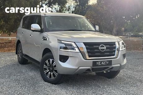 Silver 2025 Nissan Patrol Wagon TI (4X4)