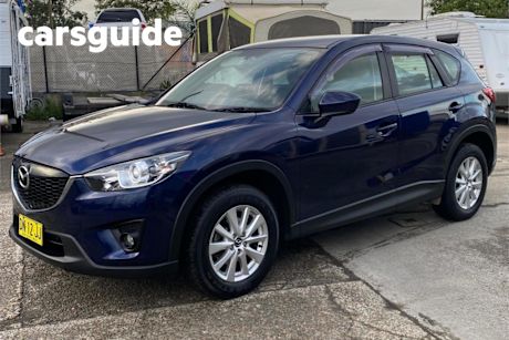 Blue 2013 Mazda CX-5 Wagon Maxx Sport (4X4)