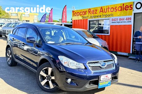 Blue 2013 Subaru XV Wagon 2.0I