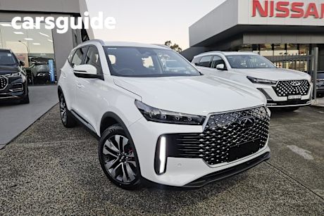 White 2025 Chery Tiggo 4 Wagon Ultimate