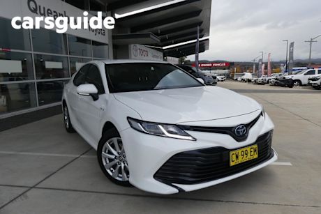 White 2020 Toyota Camry Sedan Ascent