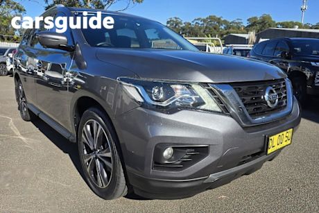 Grey 2019 Nissan Pathfinder Wagon TI (2WD)