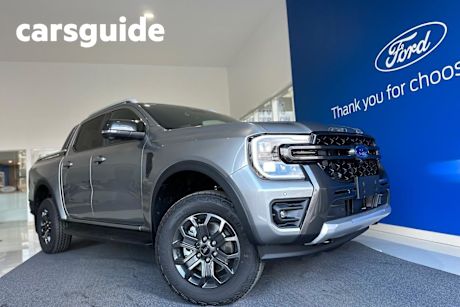 Silver 2025 Ford Ranger Ute Tray Wildtrak