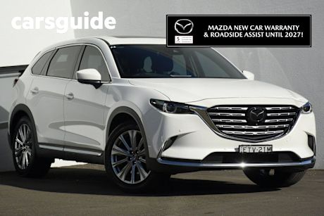 White 2022 Mazda CX-9 Wagon Azami (awd)