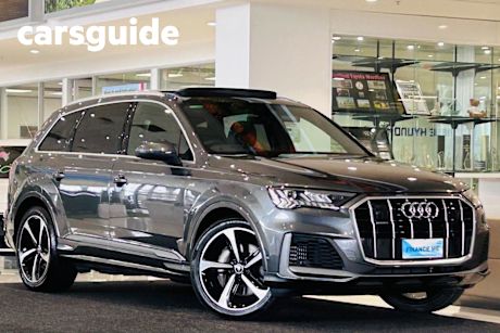 Grey 2023 Audi Q7 Wagon 55 Tfsi S Line Quattro Mhev