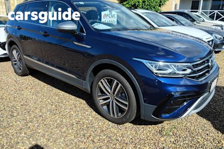 Blue 2023 Volkswagen Tiguan Wagon Allspace 162TSI Elegance
