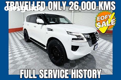 White 2023 Nissan Patrol Wagon TI (4X4)