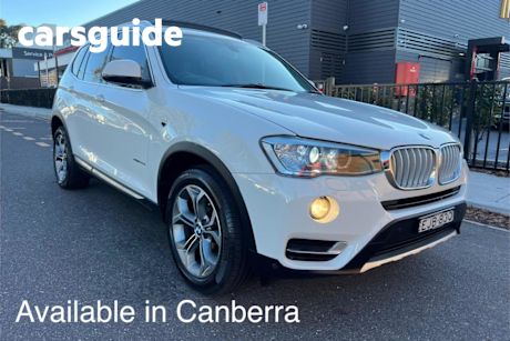 White 2015 BMW X3 Wagon Xdrive 20D