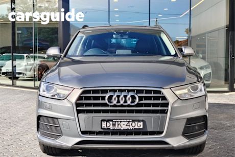 Grey 2018 Audi Q3 Wagon 1.4 Tfsi (110KW)