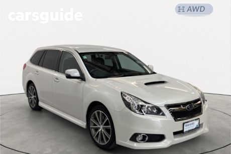 White 2013 Subaru Legacy Wagon Touring Wagon 2.0GT DIT Eyesight AWD