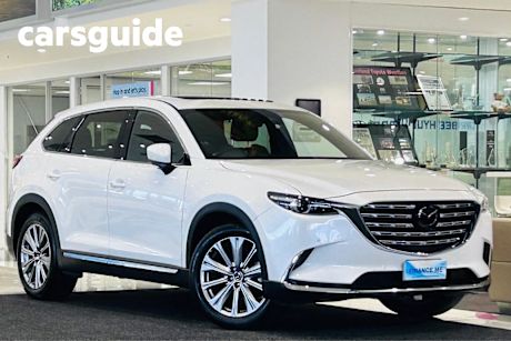 White 2021 Mazda CX-9 Wagon Azami (awd)