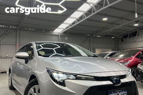 Silver 2020 Toyota Corolla Wagon Touring Hybrid
